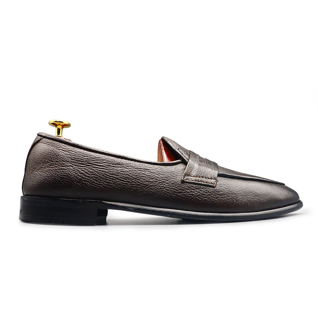 Brent - Brown Penny loafers