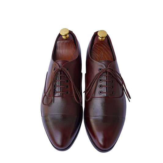 Zundagai - Oxblood Captip Oxford