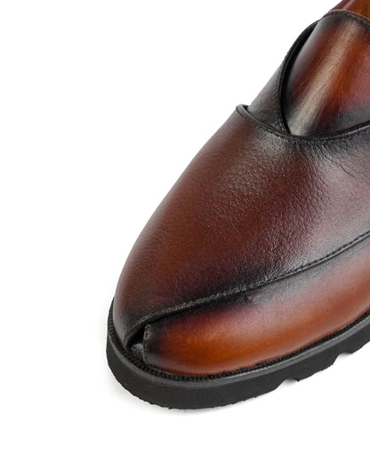 Milde - Brown Peshawri Chappal