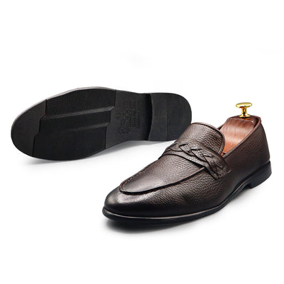 Larzo - Penny loafers Savile Raw