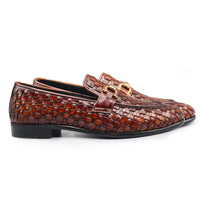 Avro - Brown Penny loafers Savile Raw
