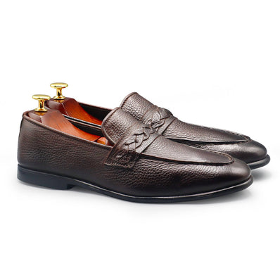 Larzo - Penny loafers Savile Raw