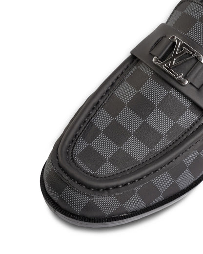 LV - CHECK LOAFERS