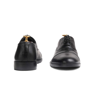 Fexo- Black Captip Oxford
