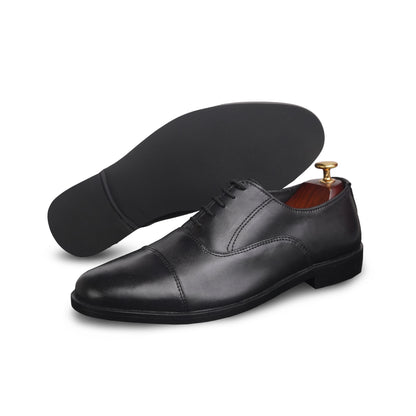 Fexo- Black Captip Oxford