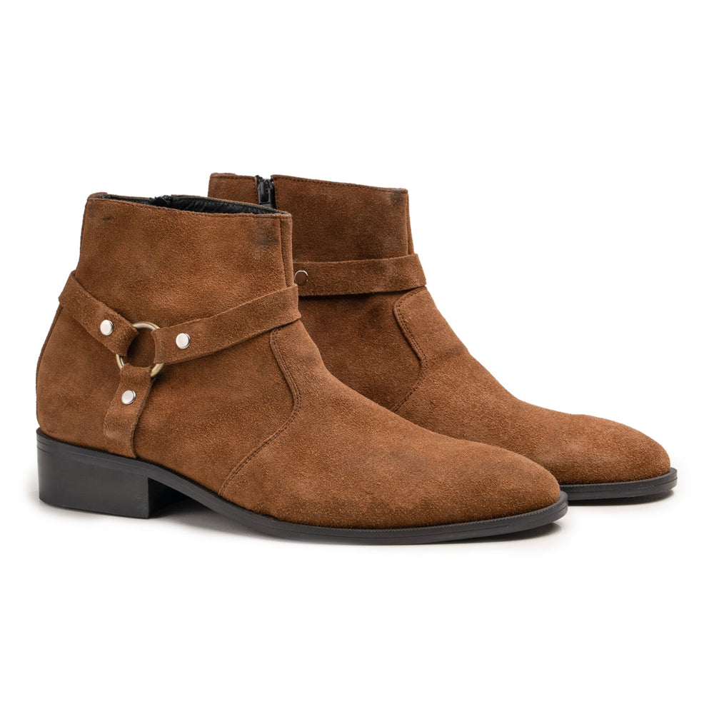 Cow Boy Camel Suede My Store