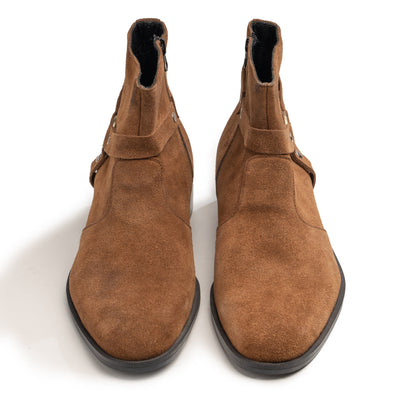 Cow Boy Camel Suede My Store