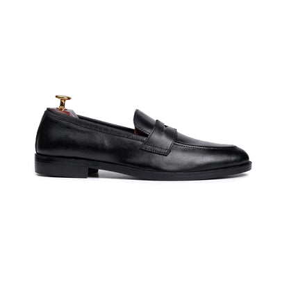 Aura - Black Penny Loafers