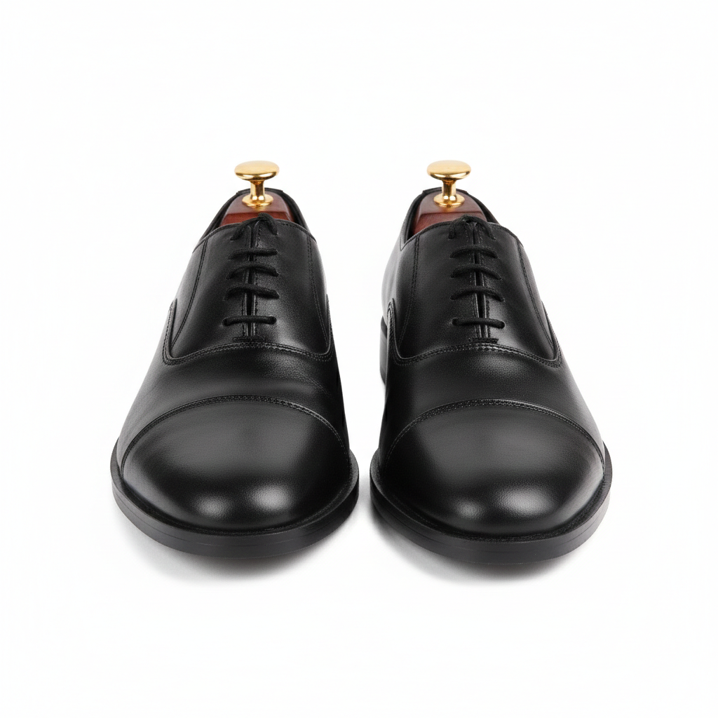 Fexo- Black Captip Oxford