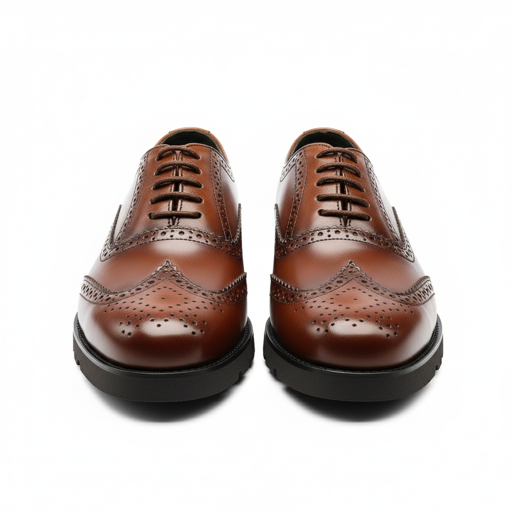 Bronz - Brogue Wingtip Derby Savile Raw