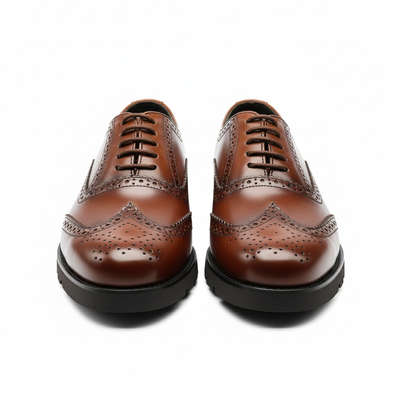 Bronz - Brogue Wingtip Derby Savile Raw
