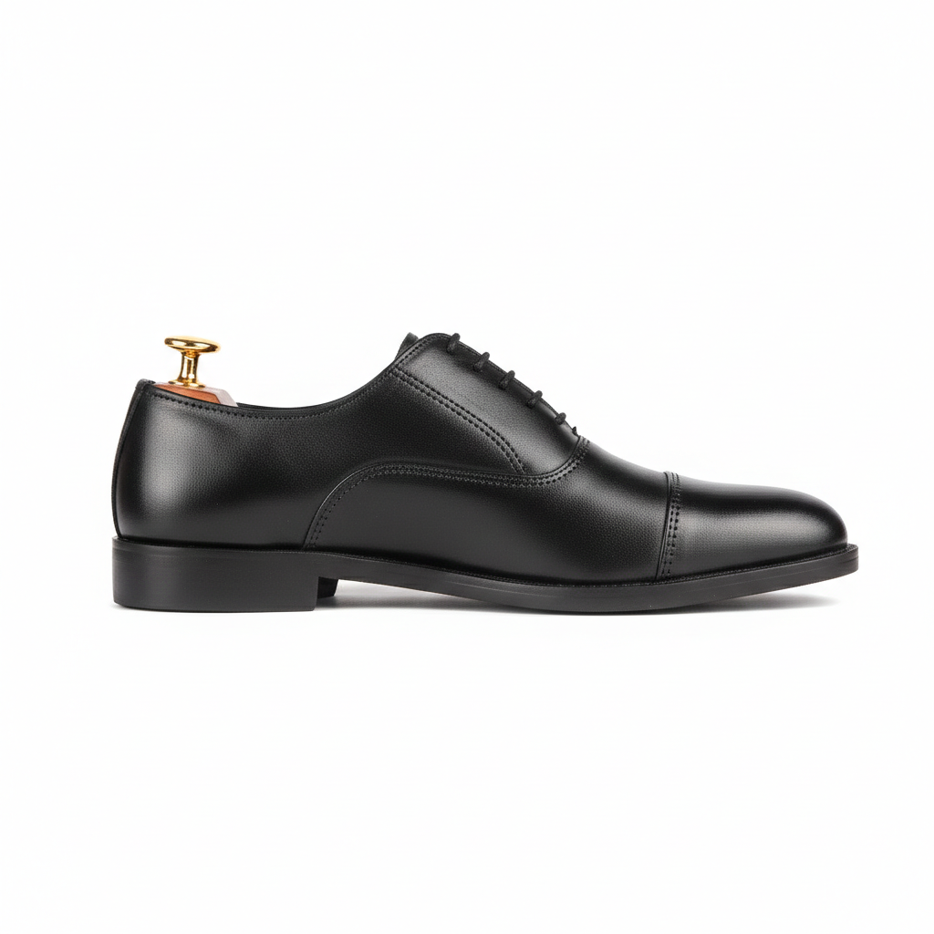 Fexo- Black Captip Oxford