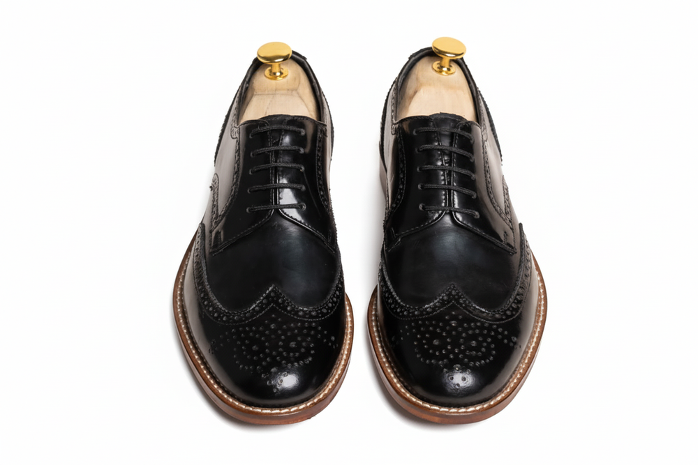 Bogate- Brogue Wingtip Derby Savile Raw