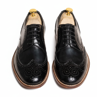 Bogate- Brogue Wingtip Derby Savile Raw