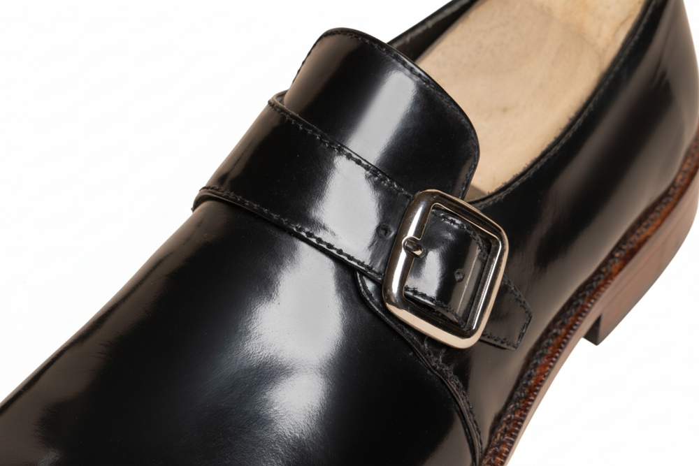 Zin - Single Monk Strape Oxford Savile Raw