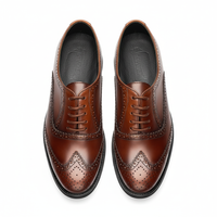 Bronz - Brogue Wingtip Derby Savile Raw