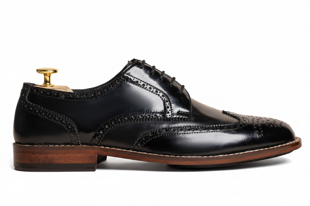Bogate- Brogue Wingtip Derby Savile Raw
