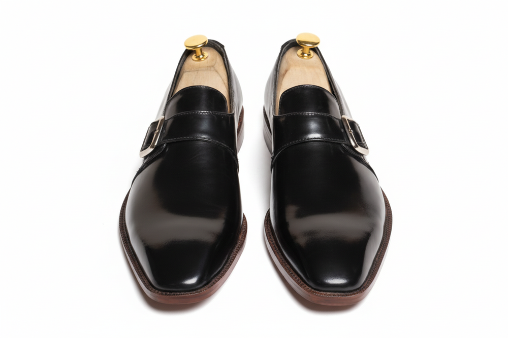 Zin - Single Monk Strape Oxford Savile Raw