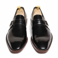 Zin - Single Monk Strape Oxford Savile Raw