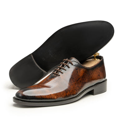 Dino - Hand Marbled Wholecut Savile Raw