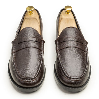Cany - Wide Penny Loafers Savile Raw