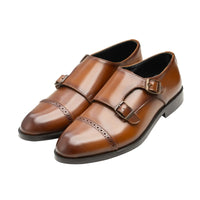 Sevile - Double Monk Shoes Savile Raw