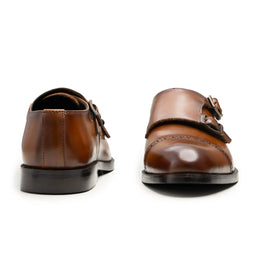 Sevile - Double Monk Shoes Savile Raw
