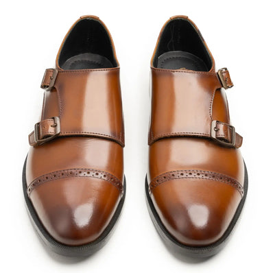 Sevile - Double Monk Shoes Savile Raw