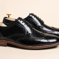 Bogate- Brogue Wingtip Derby Savile Raw