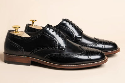 Bogate- Brogue Wingtip Derby Savile Raw