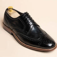 Bogate- Brogue Wingtip Derby Savile Raw