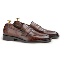 Signature - Patina Penny Loafers Savile Raw