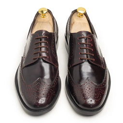 Vienna - Brogue Wingtip Derby Savile Raw