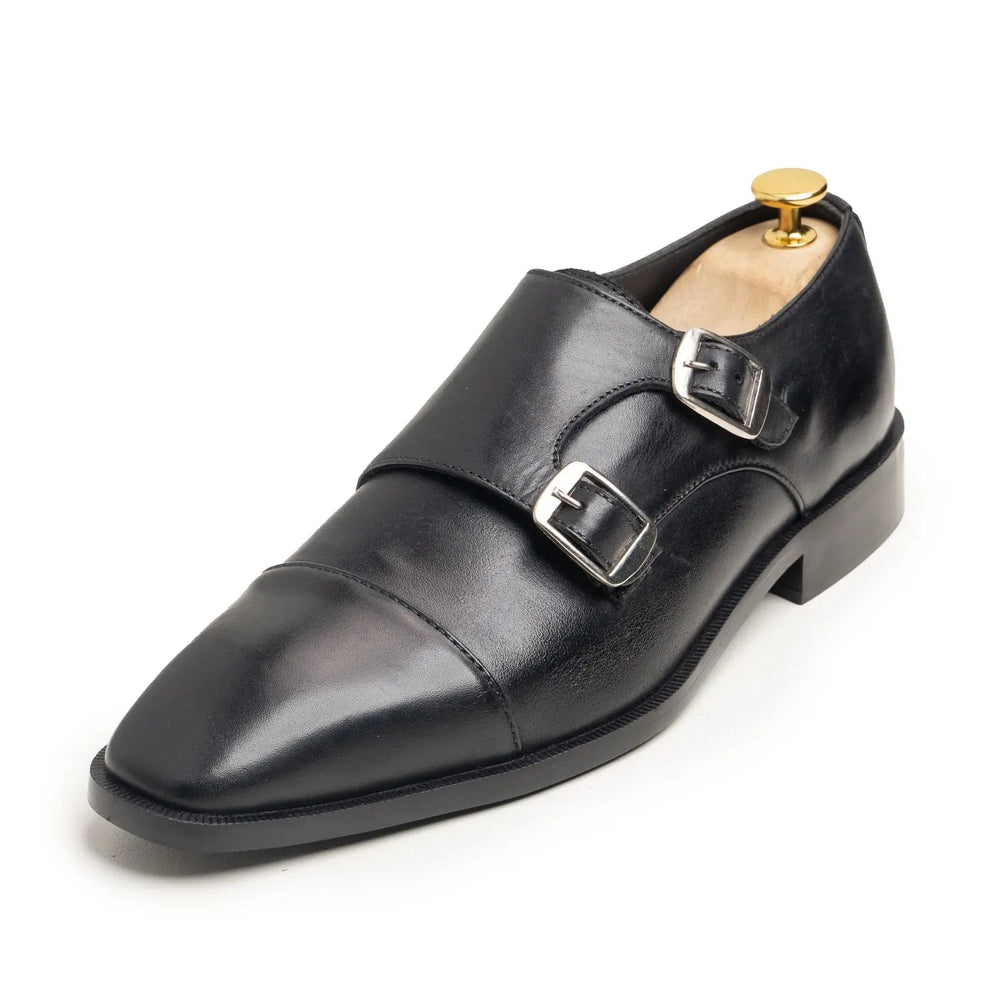 Dijon - Double Monk Shoes Savile Raw
