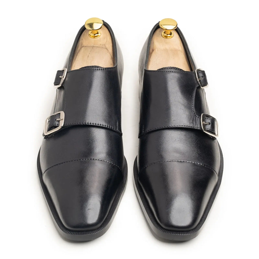 Dijon - Double Monk Shoes Savile Raw