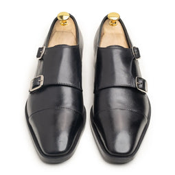 Dijon - Double Monk Shoes Savile Raw