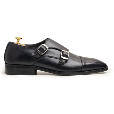 Dijon - Double Monk Shoes Savile Raw