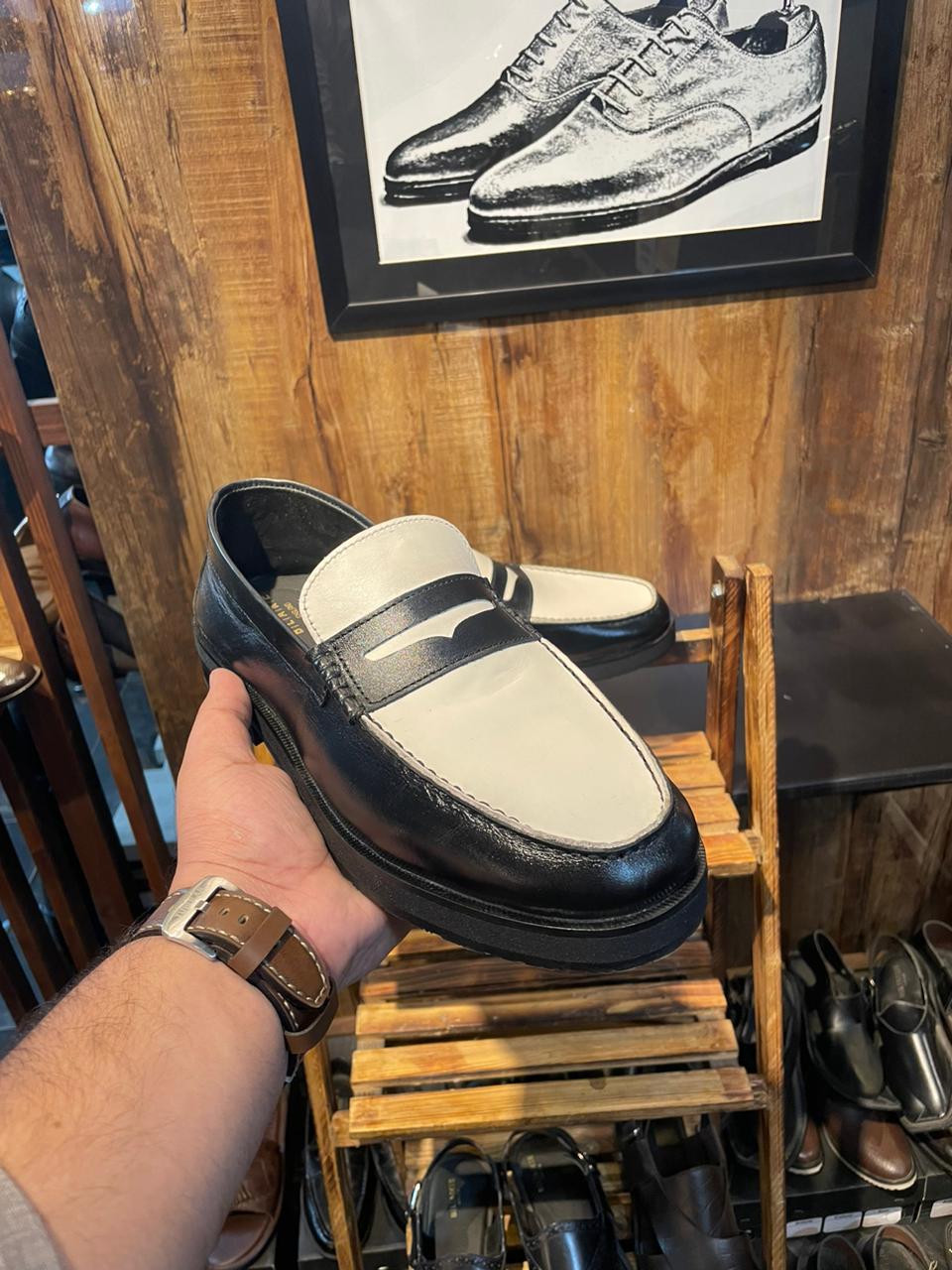 35 Saddle Loafers Savile Raw