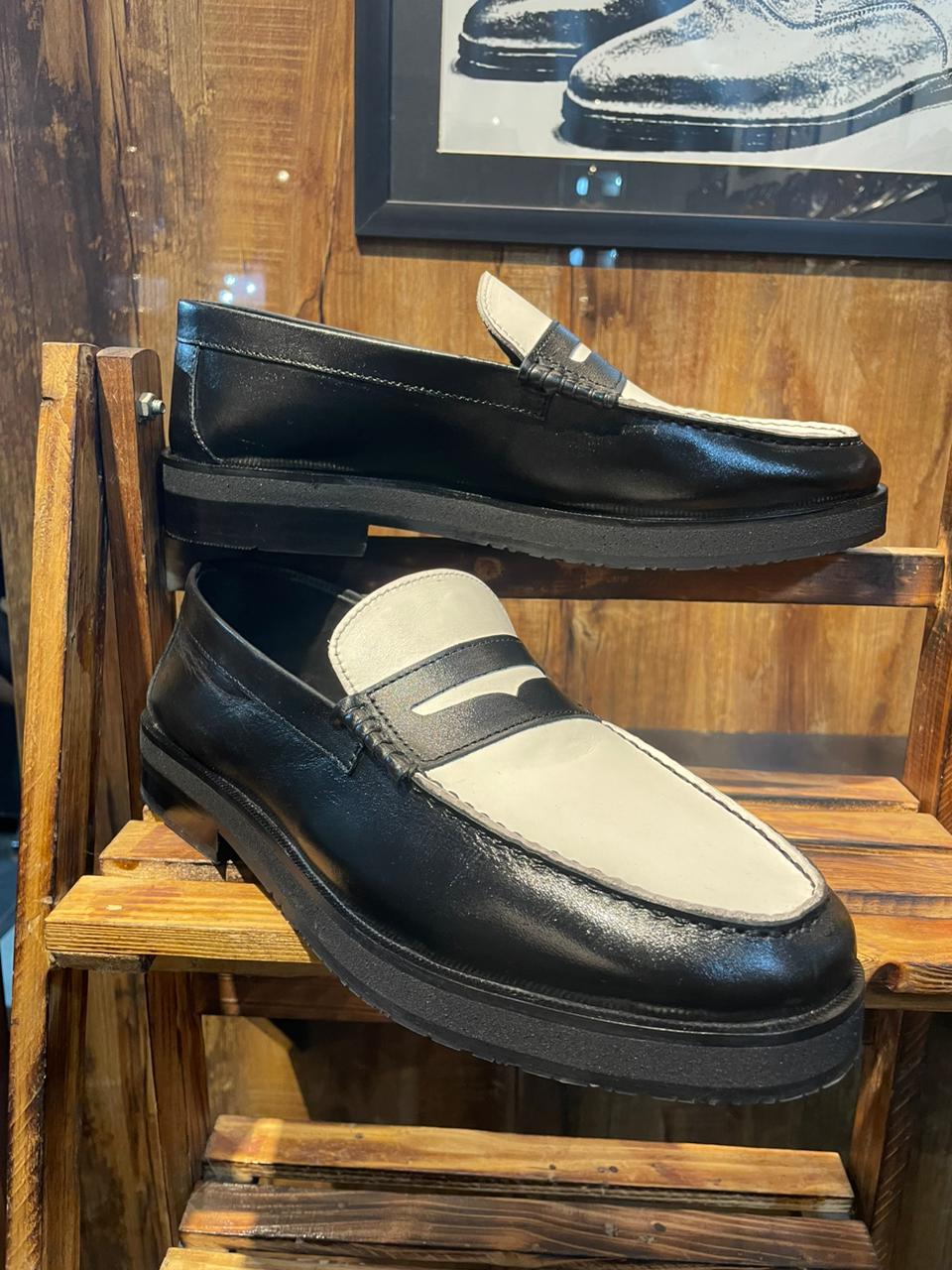 35 Saddle Loafers Savile Raw