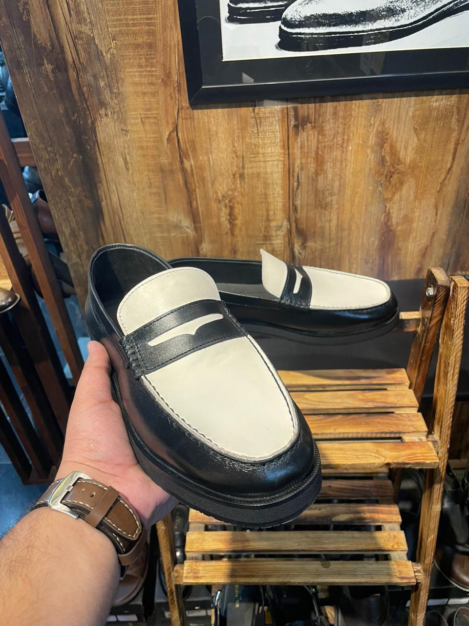 35 Saddle Loafers Savile Raw