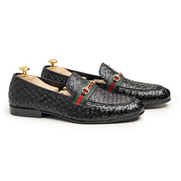 Black knitted loafers My Store